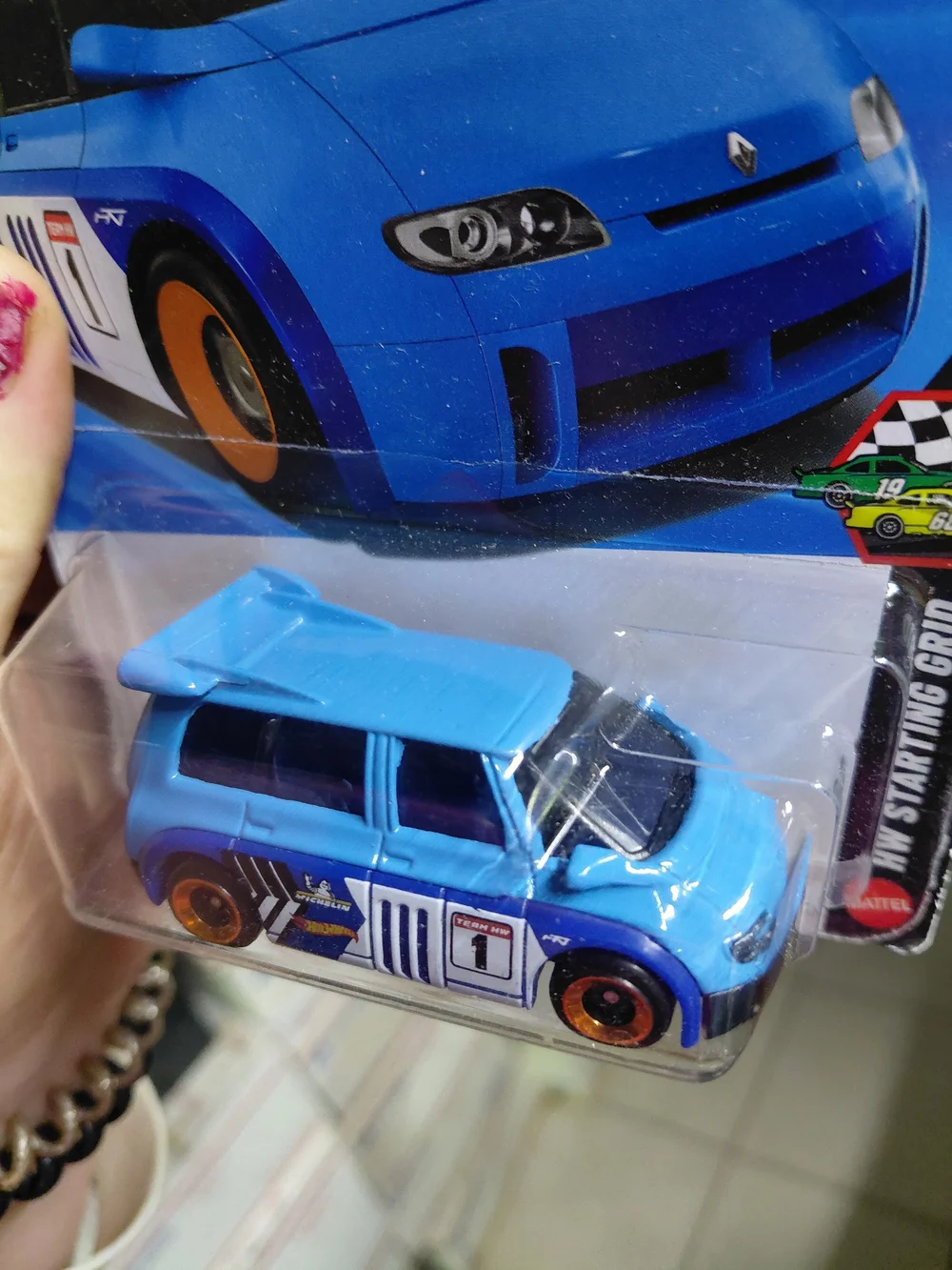 blue Hot Wheels Renault Espace F1 is part of the 2026 mainline collection, numbe